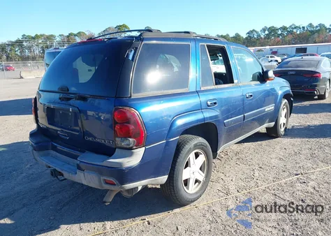 2002 Chevrolet Trailblazer Ltz from USA, damaged, VIN 1GNDT13S122166330